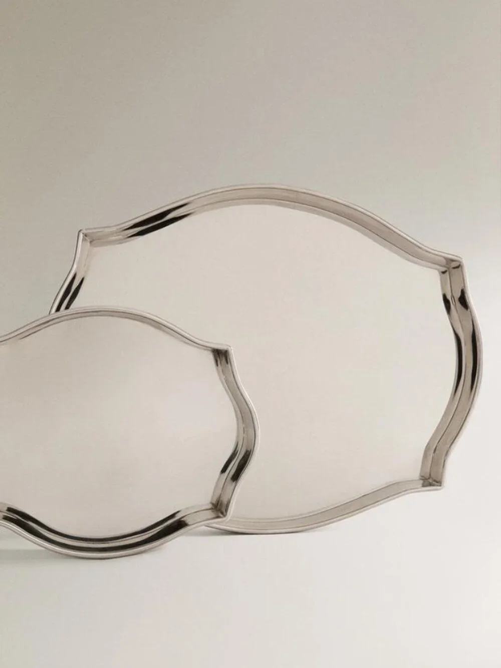 Zara Silver Tray - Large Only